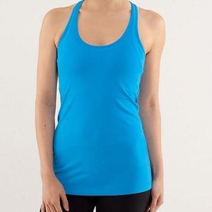 Blue Lululemon racer back
